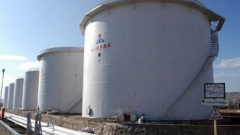 Резервуар для хранения нефти компании IOOC